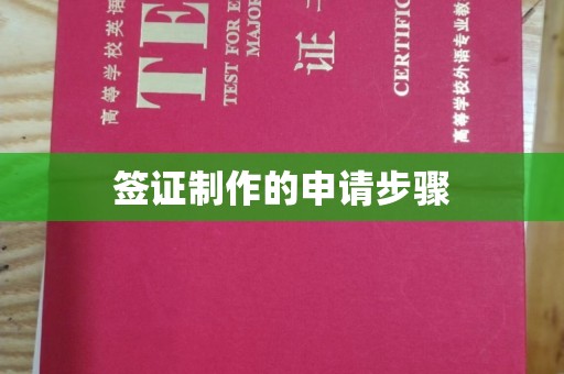 京山签证制作的申请步骤