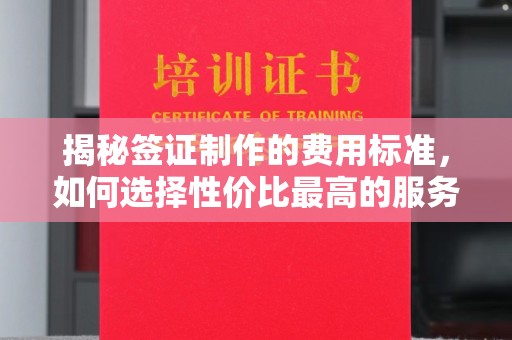 京山揭秘签证制作的费用标准，如何选择性价比最高的服务？